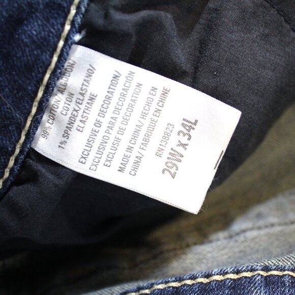 Shyanne Rhinestone Big Stitch Mid-Rise Bootcut Stretch Jean - Picture 11 of 16